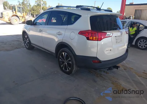 2015 Toyota Rav4 Limited из США, поврежденный, VIN 2T3DFREV1FW248531